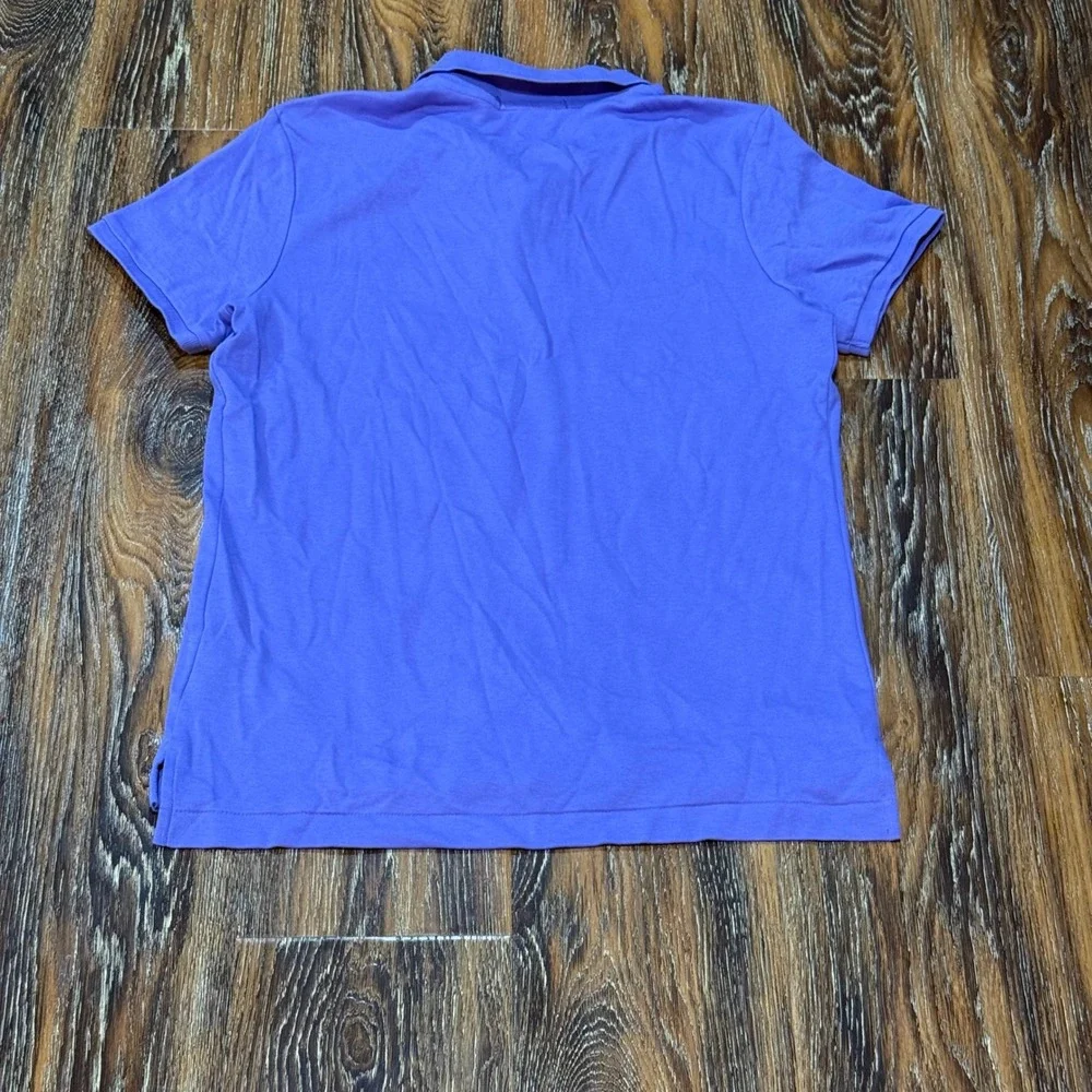 NEW Ralph Lauren Sport Kids XL Purple Slim Fit Cotton Short Sleeve Polo Shirt